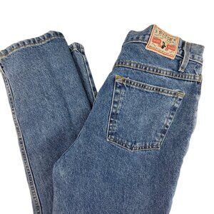 VTG Rockies Jeans Women's 13 Long Blue Cut 01073 Styl RB74065001 Slim Straight